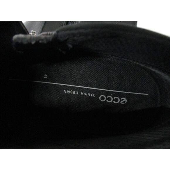 USED ECCO Women's Soft Classic Bootie,Black Suede-Size 10-10.5 - Picture 7 of 16